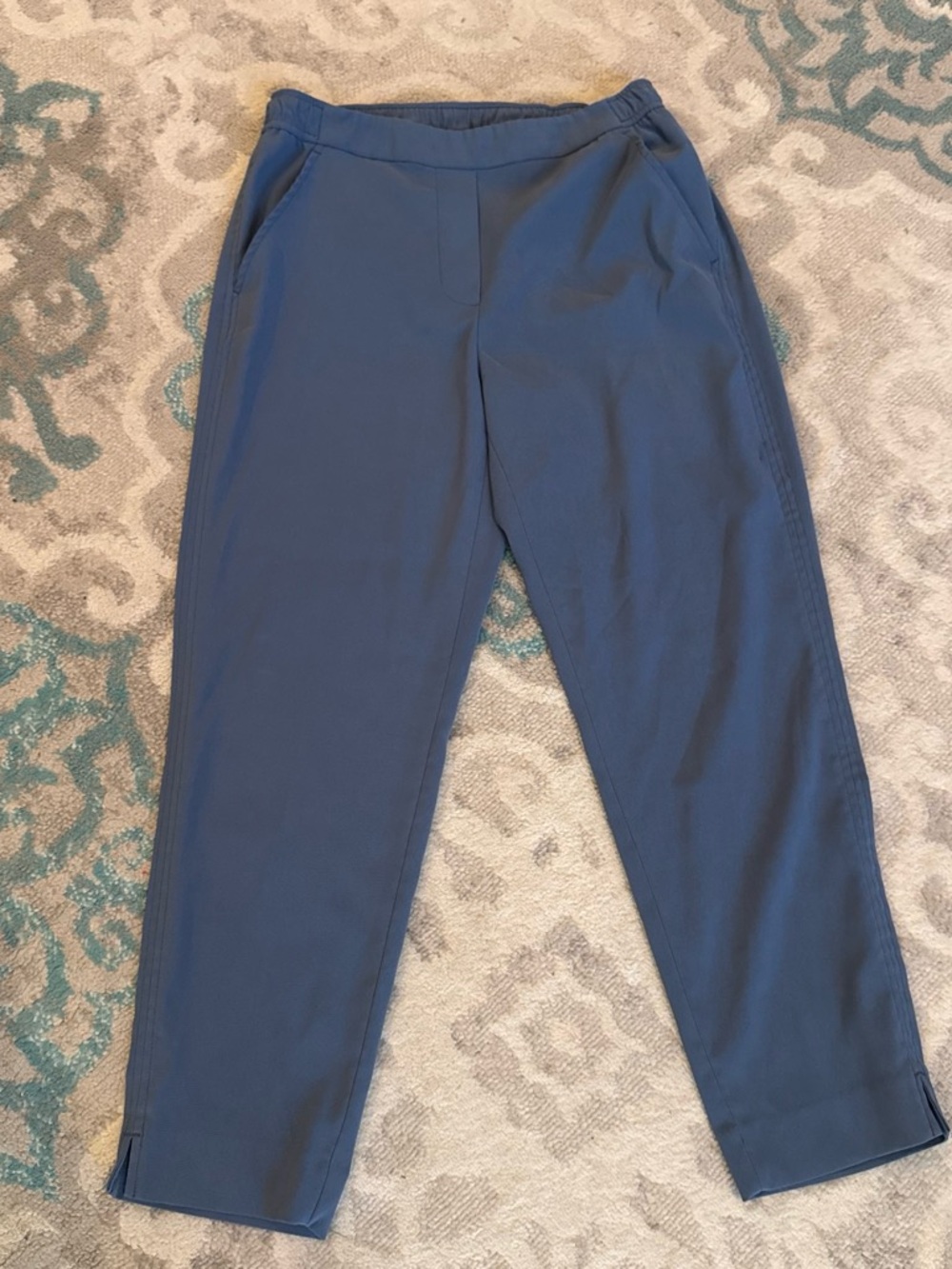 White House Black Market Slate Blue Ankle Pants